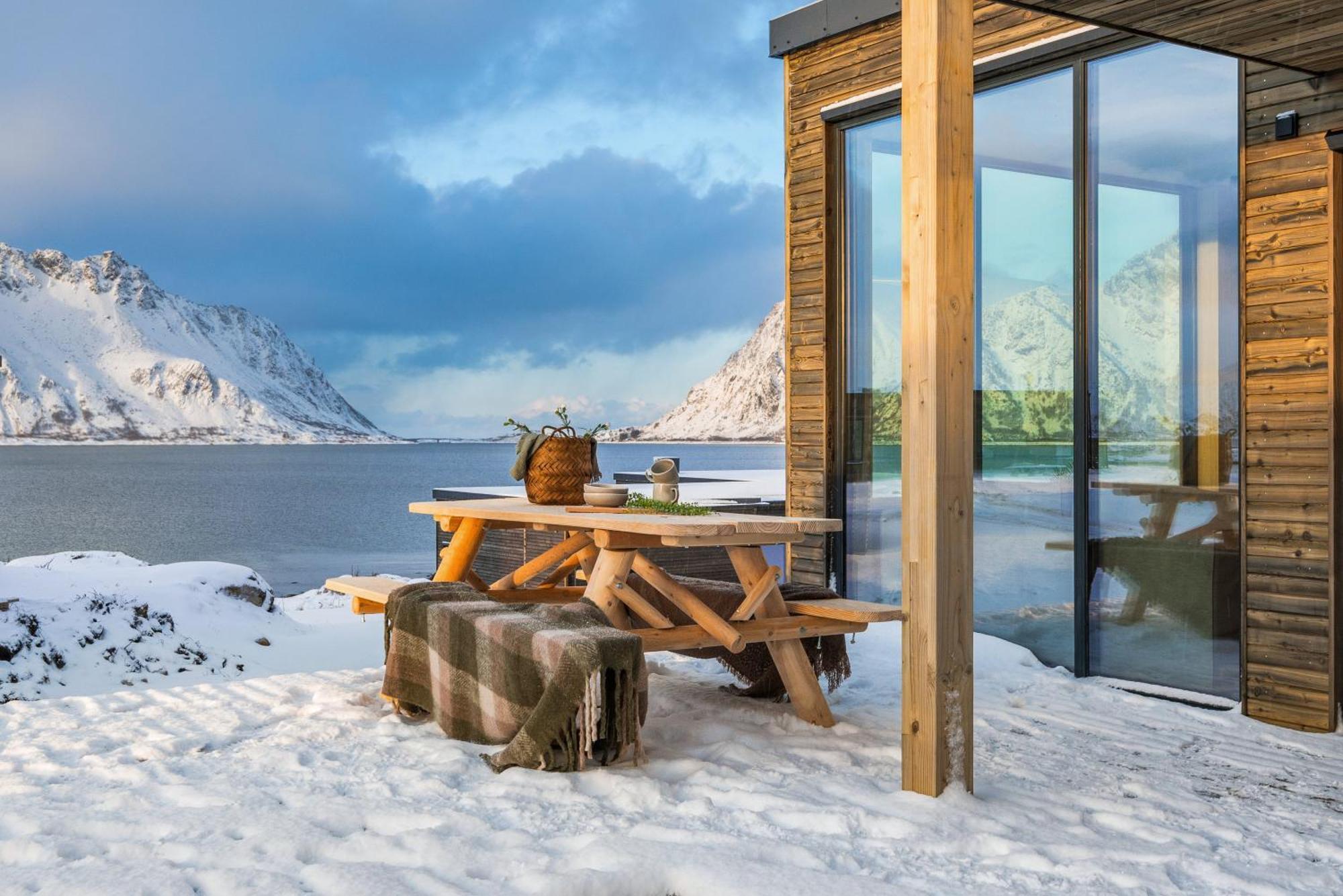 Nydelig Hytte I Unike Lofoten I Naerheten Av Henningsvaer! Lyngværet Buitenkant foto